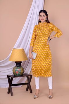 Order by whatsapp +918875877278 Long Kurtis, Long Kurti, Cotton Kurti, Office Wear, Dresses Long, Block Print, Pure Cotton, Long Dress, Formal Dresses Long