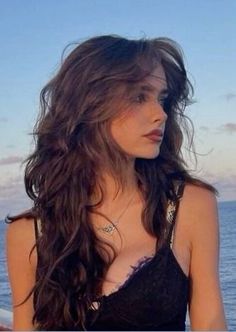 Summer Haircuts, Have Inspiration, Long Wavy Hair, Dream Hair, Aesthetic Hair, Hairstyles Haircuts, Layered Hair, Pretty Hairstyles, Summer Hairstyles