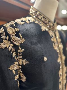 Coat For Groom Wedding, Black Bandhgala For Wedding And Festivals, Black Sherwani For Winter Wedding, Black Wedding Sherwani For Winter, Winter Wedding Black Bandhgala, Black Winter Sherwani For Groom, Winter Black Sherwani For Groom, Black Winter Sherwani For Grooms, Black Winter Wedding Sherwani