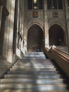 Arched hallway with stone steps leading up to it in a cathedral style building. Boarding School Dorm Aesthetic Dark Academia, Dark Academia University Aesthetic, Dark Academia Dormitory, Witch School Building, Dark Academia Boarding School Exterior, Dark Academia School Exterior, Bristol University Aesthetic, Evermore Academy, Boarding School Dorm Room