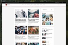 the wordpress theme is clean and ready to be used for your website or blog