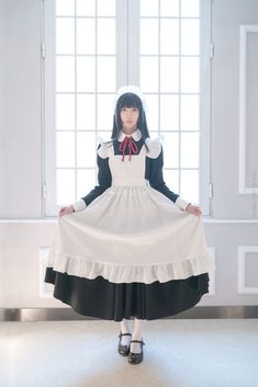 Maid Uniform, Asian Street Style, Maid Outfit, Maid Dress, Cute Cosplay, Fashion Inspiration Design, Cosplay Outfits, Lolita Fashion, Outfit Set