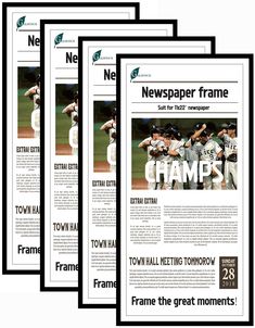 three newspapers with the same image on them, one is for news paper and two are for