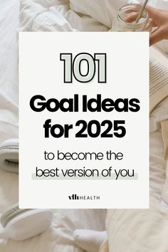 goal ideas for 2025 101 Goals, Goal Inspiration, Personal Growth Goals, New Year's Goals, Goal Ideas, Goals List, Life Goals List, Growth Goals, Best Year Yet