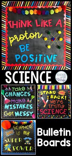 bulletin board for science students to use in their classroom's writing and crafting projects