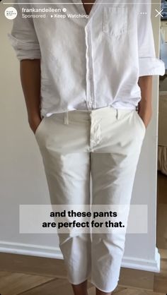 Keep Watching, Be Perfect, Pants, Trousers