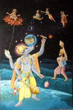 Varahadev by sergey8 Vaman Avatar, Radha Krishna Art