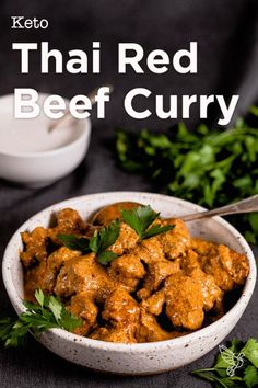 With slow-cooked tender meat and a creamy spiced saucethis Thai beef curry is a luxurious and cozy meal you can make with just minutes of prep. Thai Beef Curry, Beef Curry Recipe, Meat Cooking, Thai Beef, Tender Meat, Beef Curry, Slow Cooked Beef, Curry Recipe