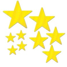 yellow stars are arranged in the shape of five