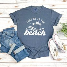 Looking for a cute versatile top to wear? Make sure to grab one of our Graphic tees! This soft and comfortable graphic tee is the perfect top for any outfit. It can be paired with biker shorts, jeans, or even a simple skirt/dress! This tee is true-to-size, so be sure to order your regular t-shirt size! If you are looking for a more oversized look, make sure to size up! Take Me To The Beach, Simple Skirt, Beach Wave, Shipt Shopper, Shorts Jeans, Skirt Dress, Beach Waves, Biker Shorts, Sleeve Styles