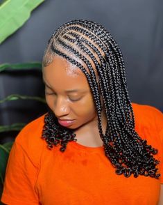 Get ready to turn heads with this stunning Criss Cross and Feed-In Braids hairstyle! Perfect for any occasion, this look combines the elegance of criss-cross patterns with the fullness of feed-in braids, creating a chic and stylish statement.#CrissCrossBraids #FeedInBraids #BraidedHairstyles #HairInspiration #NaturalHair #ProtectiveStyles New Braids, Feed In Braids Ponytail, New Natural Hairstyles, Feed In Braids, Lemonade Braids, Short Box Braids Hairstyles, Braided Hairstyles For Black Women Cornrows