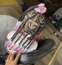 Black Kids Hair, Black Toddler Girl Hairstyles, Girls Braided Hairstyles Kids, Black Baby Girl Hairstyles, Toddler Braided Hairstyles, Black Kids Braids Hairstyles, Back To School Hair