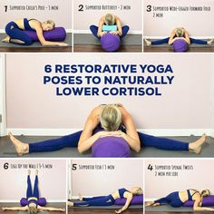 lower back exercises for pain relief Restorative Yoga Sequence, Lower Cortisol, Yoga Ashtanga, Yoga Nature, Restorative Yoga Poses, Ashtanga Vinyasa Yoga, Yoga Bolster, Yoga Beginners, Fitness Outfits