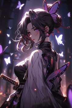 Lady Butterfly, Semi Realism, Art Gallery Wallpaper, Cute Anime Chibi, Anime Heaven, Kimetsu No Yaiba