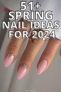 Spring Nail Ideas, Simple Spring Nails, April Nails, May Nails, Spring Nail Trends, Manicure Inspiration, Spring Nail Colors, Nails 2024