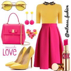 Church Attire, Classy Casual, Looks Chic, Outfit Style, Fall Fashion Outfits, Pink Outfit, Colourful Outfits