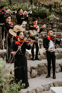 a group of people that are playing musical instruments