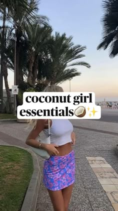 Girl Essentials, Beach Girl Aesthetic, Tropical Girl, Summer Plans, Trends 2023