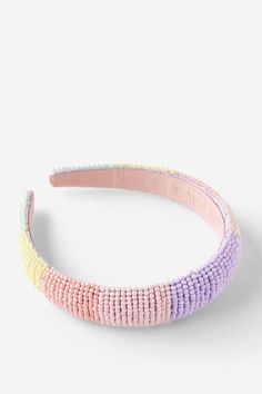 SOPHIA LUXE HEADBAND Marvel Gifts, Baby Graphic Tees, Bottle Jewelry, Girls Graphic Tee, Rainbow Beads, Girl Sweatshirts, Slipper Boots, Pastel Rainbow, Gift Accessories