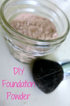 DIY Foundation Powder - Overthrow Martha