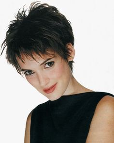 Short Spiky Hairstyles, Really Short Hair, Spiky Hair, Short Grey Hair, Edgy Short Hair, Short Choppy Hair, Sassy Hair, Jennifer Connelly