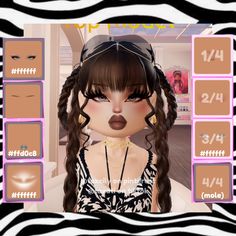 ୨୧ I do not allow reuploads of my posts, but you're free to use the outfits in game or for inspo! ୨୧ II #roblox #robloxdresstoimpress #robloxdti #robloxfashion #dresstoimpress #dti #outfitideas #dtioutfits #dresstoimpressoutfits #robloxmakeup #robloxdtimakeup #dtimakeup #dresstoimpressideas Makeup Faces, Makeup Looks Tutorial, My Posts, Costume Makeup, Face Hair, Clothing Hacks