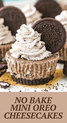 3-Ingredient Cloud Bread Recipe from TikTok Oreo Cheesecake Filling, Easy Mini Cheesecakes, Mini Oreo Cheesecake, Mini Cheesecakes Easy, No Bake Oreo Cheesecake, Mini Cheesecake Recipes, Easy Dessert Recipes Quick, Brownie Cupcakes, Oreo Recipes