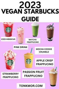 the ultimate guide to vegan starbucks drinks