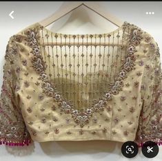 Golden Blouse Designs, Maggam Blouse, Latest Bridal Blouse Designs, Maggam Work Blouse, Best Blouse Designs, Latest Blouse Designs Pattern, New Saree Blouse Designs, Latest Model Blouse Designs, Maggam Works