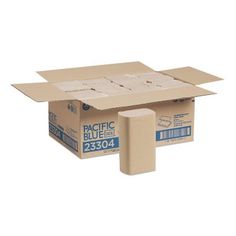 two cardboard boxes stacked on top of each other