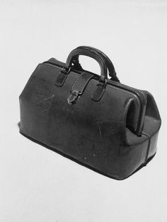 size: 24x18in Photographic Print: Doctor's Medical Bag : Neat Casual Outfits, Weekender Bags, Medical Bag, Nurse Bag, Vintage Medical, Nurses Day, Doctor Bag, Plague Doctor, Scenic Design