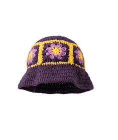 Ideal to wear for travels or outings  	 Excellent pair with casual fits  	 Stretchable knitted wool  	 Hat circumference: 56cm Casual Wool Bucket Hat, Brown Crochet Knitted Hat For Spring, Casual Purple Crochet Hat, Spring Brown Knitted Hats, Casual Hand Knitted Spring Hats, Purple Yarn Hats For Spring, Purple Crochet Beanie Hat For Spring, Purple Crochet Beanie For Spring, Crochet Beanie Hat For Beach In Fall