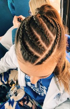 Hairstyles Pinterest, Pinterest Hairstyles, Cute Volleyball Hairstyles, Timeless Hairstyles, Running Hairstyles, Sports Hair