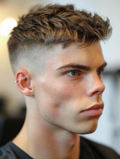 Haircut Ideas For Long Hair, Queer Haircut, High And Tight Haircut, Ideas For Long Hair, Oval Face Shapes, Men's Haircut, Hair System