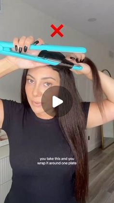 Anya | Hairstyling on Instagram: "☁️ step by step ☁️ Save to try! . . . latironcurls #viralhair #hairtrends #hairvideo #hairtips #hairtutorial #curlswithastraightener #hairtrick #haircurls #hairhacks #longhairtips #viralvideo #hairwaves #beachwaves #simplehairstyles" Soft Wave Tutorial, Long Hair Curling Techniques, Beach Wave With Straightener, How To Make Waves In Hair, Beachwaver Hairstyles, How To Do Beach Waves, How To Hairstyles Step By Step, How To Do Wavy Hair, How To Wave Hair