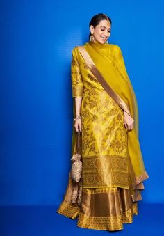 Athenic Pattern Dress, Saree To Anarkali Dress Pattern, Silk Kurti Designs, Karisma Kapoor