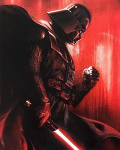 Marvel Comic Book Artwork • Darth Vader by Gabriele Dell’Otto. Follow us for more awesome comic art, or check out our online store www.7ate9comics.com Dell Otto, General Kenobi, Stars Wars