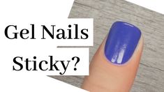 Why Are Gel Nails Still Sticky After Curing? - YouTube Sticky Gel Nails, Gel Nails At Home, Rose Nails, Popular Nails, Nails At Home, Gel Manicure, Professional Nails, Gel Nail Polish, Beauty Nails