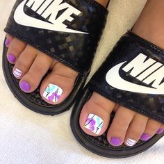 Toes Ideas, Pedicure Designs Summer, Cute Pedicures, Cruise Nails, Summer Toes