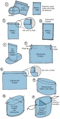 instructions to make a paper bag