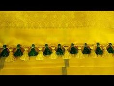 Saree Kuchu New Designs Videos, Saree Kuchu Designs Latest Video, Saree Kutch, Indian Wedding Sarees