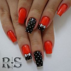 Nail Unique, Unique Nail Art Designs, Unique Nail Art, Nail Polish Brands, Polka Dot Nails, Designs Nail