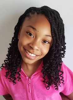 Kids Styles | CrochetBraidsbyTwana Twist Hairstyle Kids, Lil Girl Hairstyles Braids, Hair Braiding Business, Braiding Business, Marley Twist Hairstyles, Women Cornrows