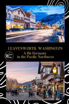 the cover of leavenworth, washington's abi germany in the pacific northwest