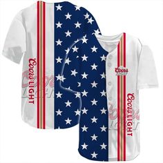 Coors Light Celebrates America's Independence Day Jersey Shirt, Coors Light Jersey, Coors Light clothes, Coors Light apparel, jersey shirt mens, jersey shirt brand beer, independence day Jersey shirt, fourth of july Jersey shirt, alcohol jersey shirt, beer jersey shirt, liberties jersey shirt White American Style Tops For Memorial Day, White Americana Tops For Labor Day, American Flag Shirt For Labor Day, Patriotic Shirt With Flag Print For Labor Day, Patriotic Flag Print Shirt For Labor Day, White Shirt With American Flag Print For Memorial Day, American Style White Top With Flag Print, American Style White Tops With Flag Print, White American Style Top With Flag Print