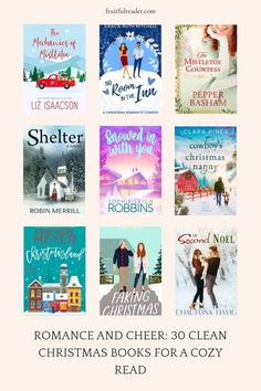 Love and laughter await in these charming romcom books set in a festive backdrop of twinkling lights and holiday cheer. Check out the full blog post for more! Festive Backdrop, Romcom Books, Cozy Cabins, Books For Adults