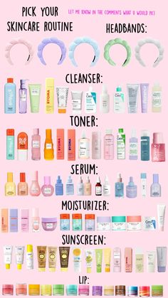 Sephora Must Haves Skincare, Selfcare Essentials, Pink Skin Care, Haut Routine, Face Skin Care Routine, Lifting Facial, Skin Care Routine Order