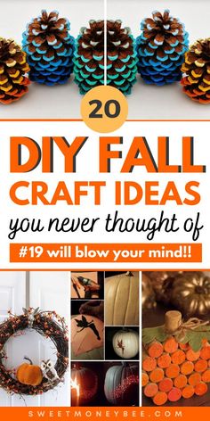 20 diy fall craft ideas you never thought of