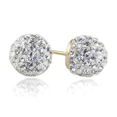 Women 14K Yellow Gold Crystal Ball Stud Earrings Screwback This beautiful 14K Yellow Gold Crystal Ball Stud Earrings Screwback ( Available 6mm, 8mm ) is meticulously crafted in gleaming and durable 14K Gold. Good For Daily Uses Model Wear 6mm. Ball Stud Earrings, Studs Earrings, Celtic Designs, Gold Crystal, Screw Back Earrings, Crystal Ball, Custom Rings, 925 Sterling Silver Ring, Citrine