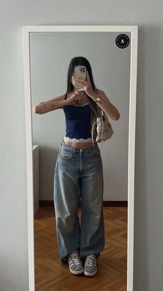 Baggy Fits Summer, Preppy Casual Outfits, Layered Fits, Causual Outfits, Casual Style Outfits, Teen Fashion Outfits, Looks Vintage, Aesthetic Outfits